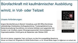 Anzeige