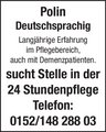 Anzeige