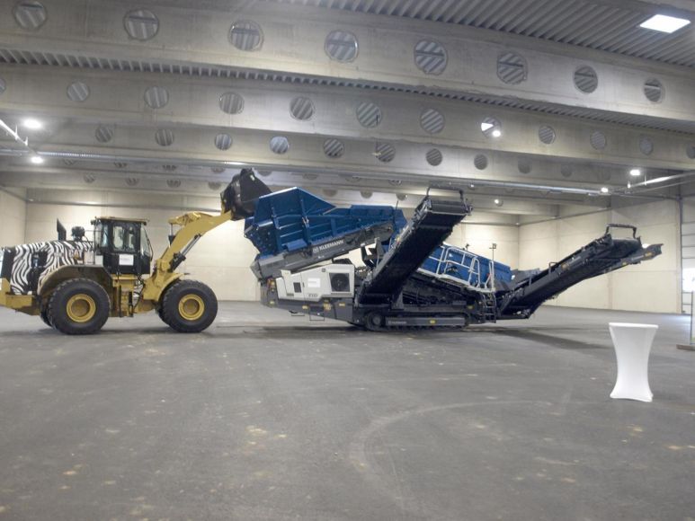 Die "Siebmaschine" ist das Herzstück von ZEBRA.