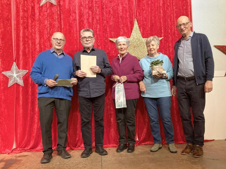 Fotos: Dagmar Leu
Die Gewinner des Gewinnspiels: Jens Christmann, Alfons Gensler, Ute Weigand, Renate Siegwart und Haiko Peters (v.l.).
