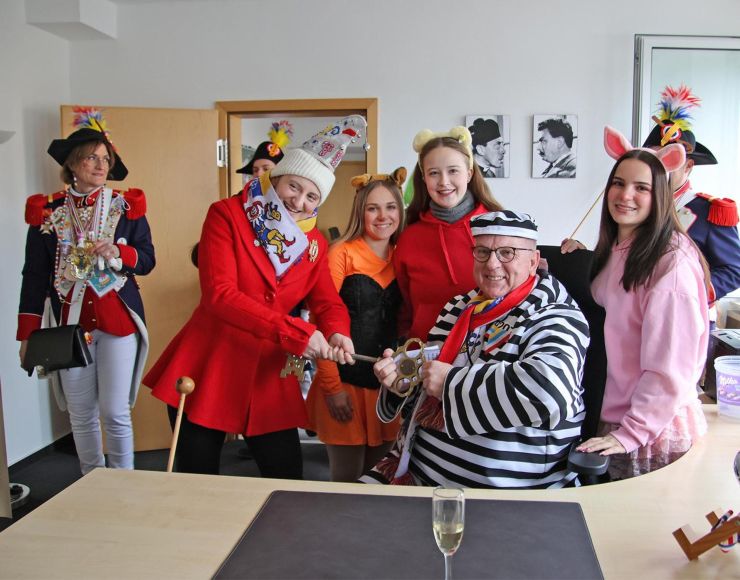 Foto: Jasmin Breidenbach
Im Rathaus leistete Stephan Hinz noch Widerstand.