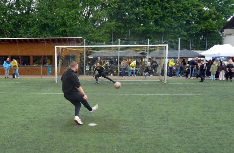 Der 11-er-König in Aktion.