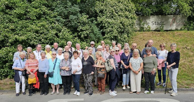 Foto: Jacqueline Gensler
Gruppenfoto der Ausflugsgruppe des VdK-Ortsvereins Budenheim in Aschaffenburg.