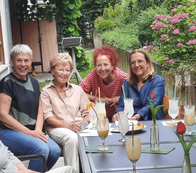 Foto: Iris Faber
Von links: Andrea Glomb-Diehl, Irmingard Spielmann, Iris Faber und Sybille Klein.