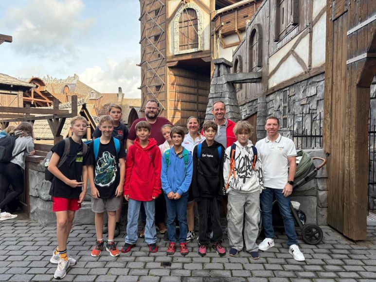 Foto: Roland Lang
Die Teilnehmer hatten eine Menge Spaß bei ihrem Ausflug ins Phantasialand.