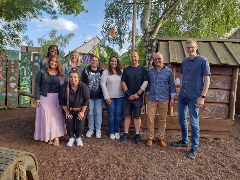 Foto: Kita Budenheim
Die Mitglieder des Fördervereins bei der ersten Jahreshauptversammlung.