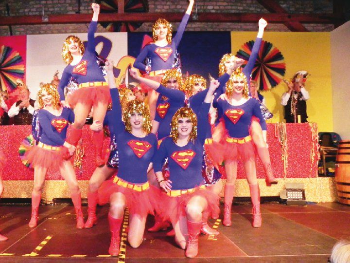 Bild: hhs
Super "Supergirls": Das Showballett des RCV.