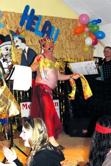 Bild: rf
Heinz Vohs mit seinem "neuen Freizeitprogramm".