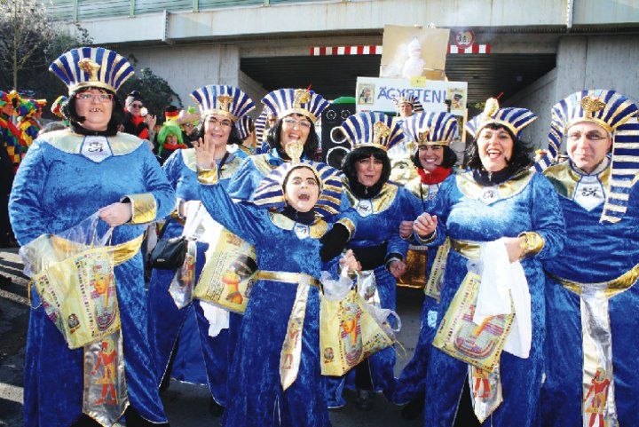 Bild: sf
Wunderschön waren die Rheinhexen als Ägypter.