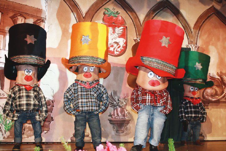 Bild: sf
Die Hallgarder Halebeern als närrische Cowboys.