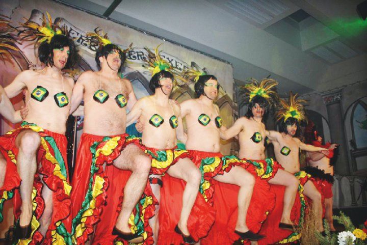Bild: sf
Zum Karneval in Rio luden die Dunkerboys.