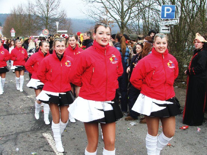 Bild: sm
Aus Kiedrich kamen diese hübschen Gardemädchen.