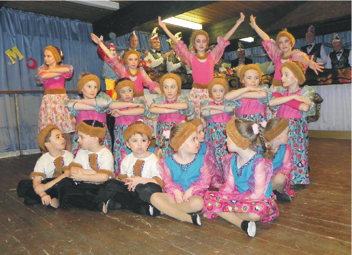 Starker Nachwuchs mit höchsten Sympathiewerten: Das Miniballett.