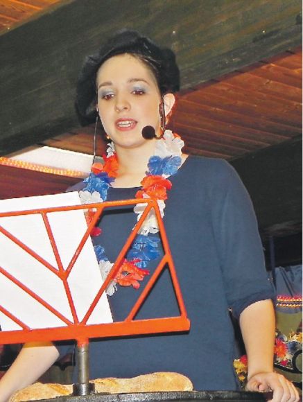 Eines der vielen Talente des CMC ist Sarah Korn - in diesem Jahr in der Rolle als Austauschschülerin.