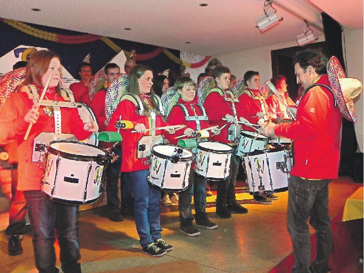 Von Jahr zu Jahr besser: Die Trommlergruppe des JCV.