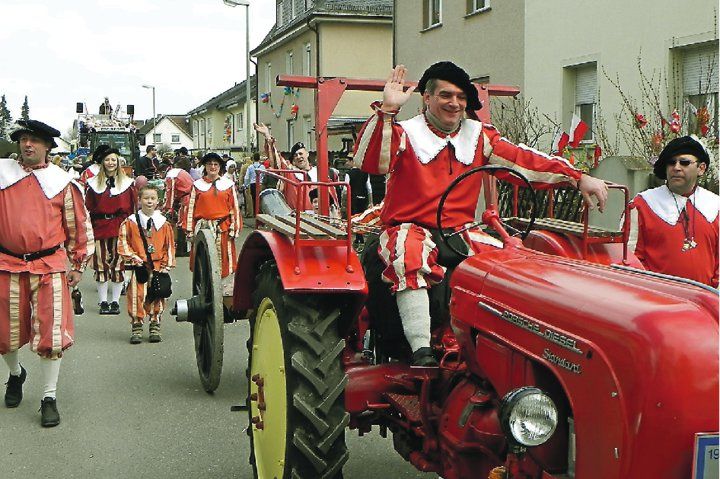 Die Kanone der Dippehäuser Bauernwehr blieb in diesem Jahr stumm.