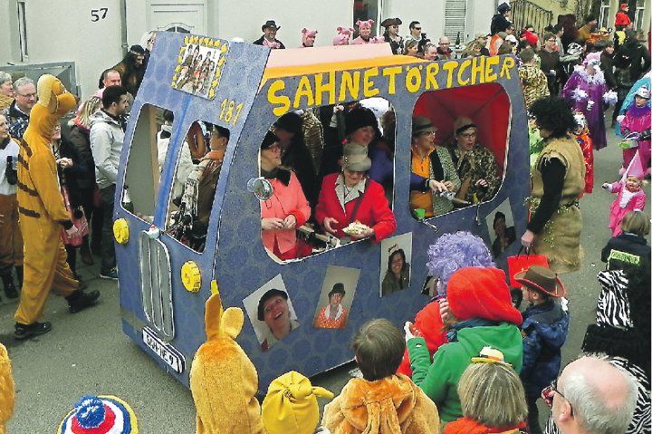 Ein Heimspiel hatten die „Schlappeberjer Sahnetörtchen“.