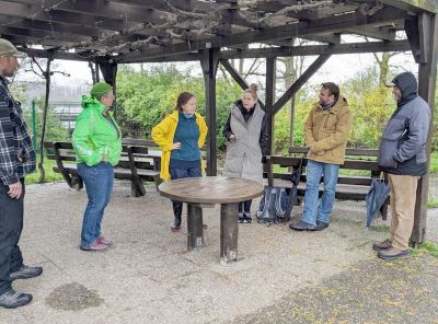 Inspektion am Pfingstbach Rheingau Echo
